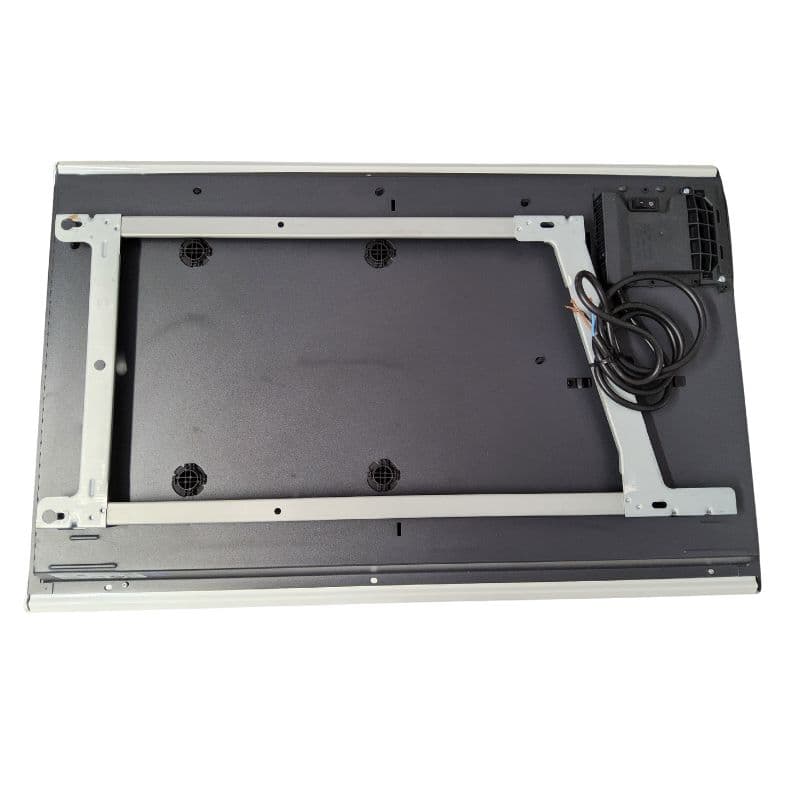 Convecteur vertical rayonnant digital blanc à détection - 1000W vue 2