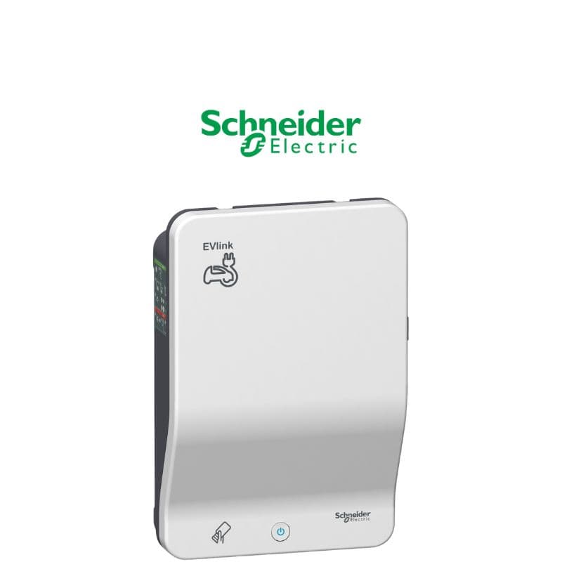 Borne IRVE EVlink Smart Wallbox 3/22kW - Clé IEC vue 2