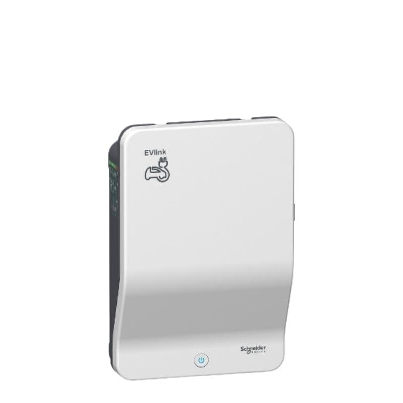 Borne IRVE EVlink Smart Wallbox 3/22kW - Clé IEC vue 3